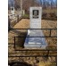 Памятник из мрамора - Прямой с надгробный плитой PM0023-2